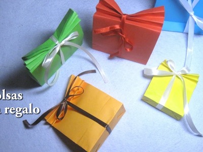 # DIY -Como hacer una bolsa para regalo# DIY - How to make a gift bag step by step