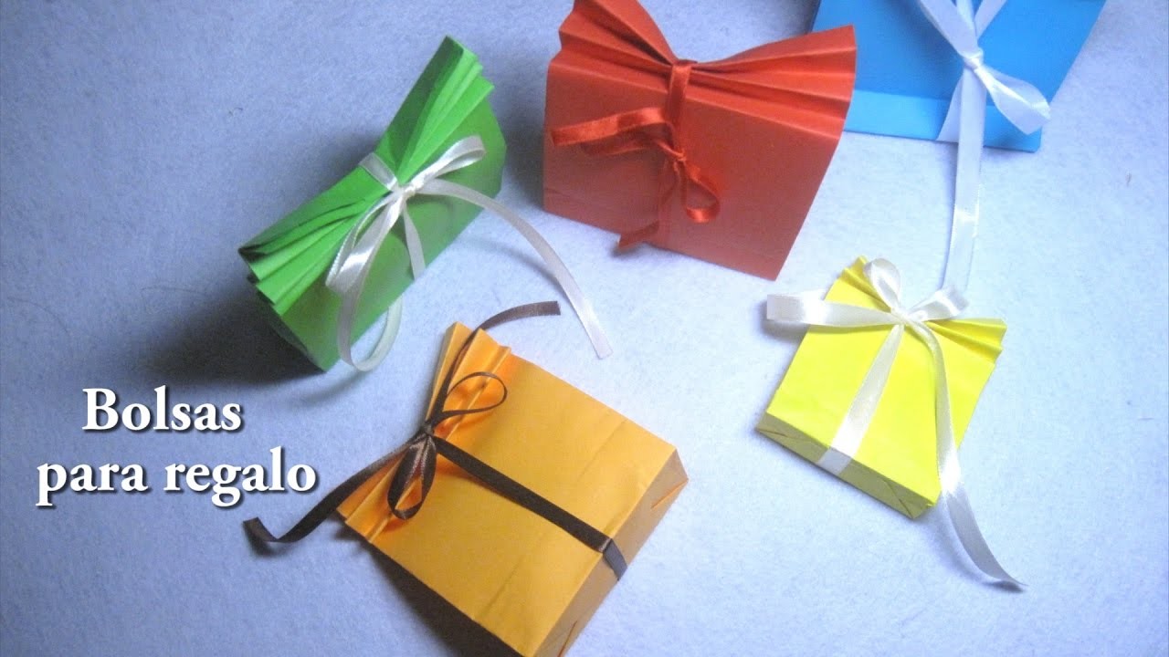 # DIY -Como hacer una bolsa para regalo# DIY - How to make a gift bag step by step