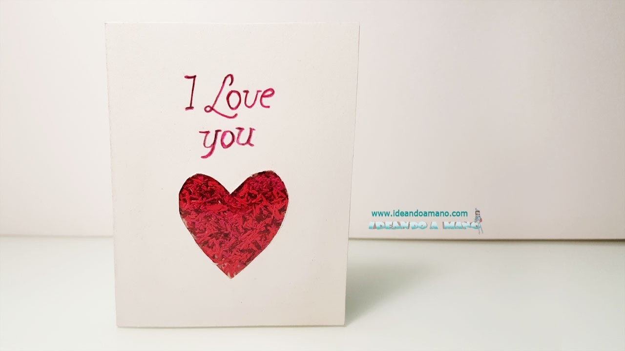 DIY tarjetas de San Valentín