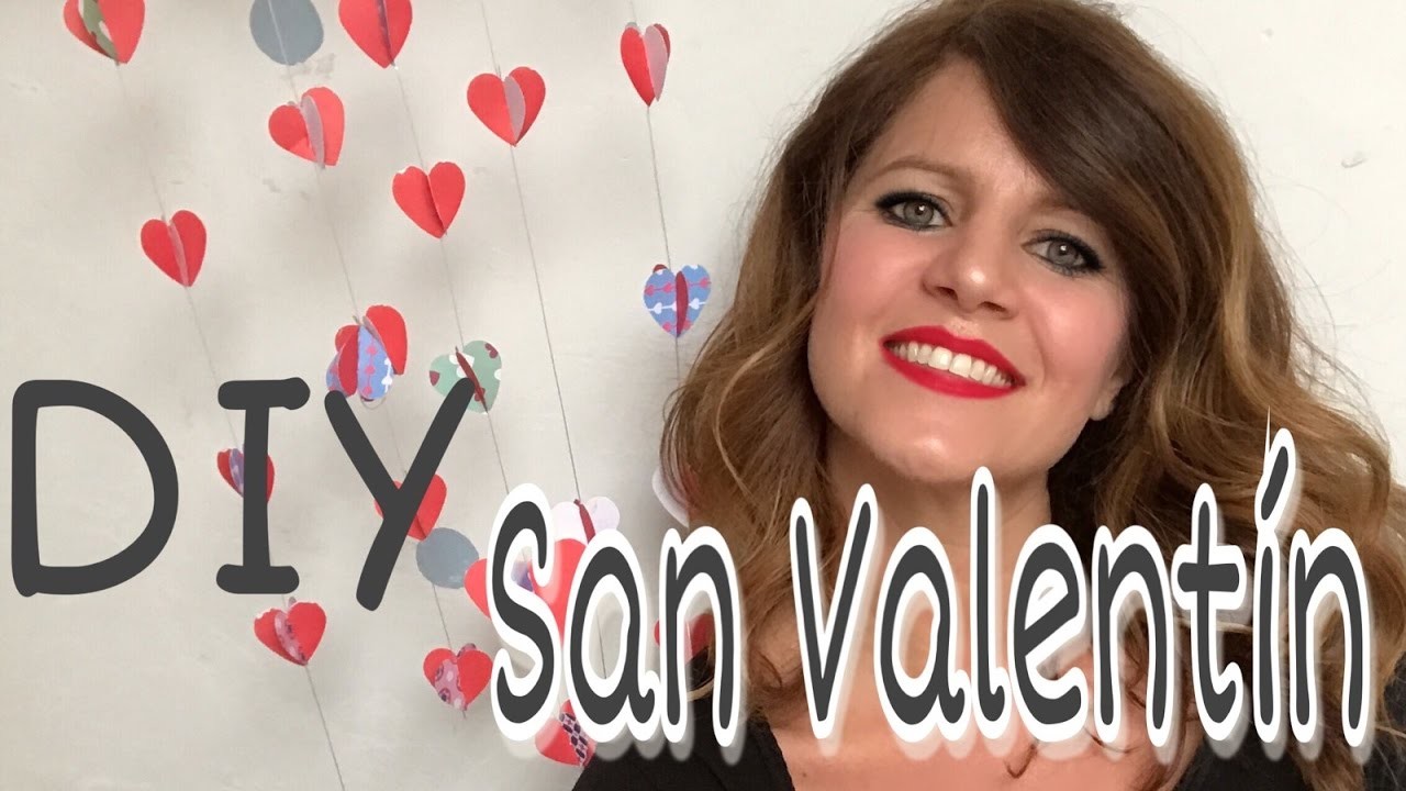 CORAZONES en 3D para amores eternos. DIY San Valentín