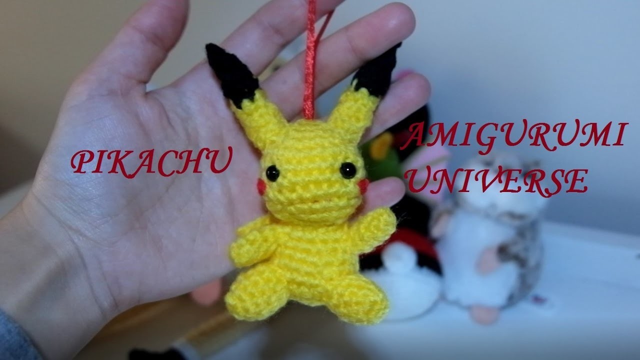 Pokemon! Tutorial Pikachu Amigurumi paso a paso (English pattern sub)