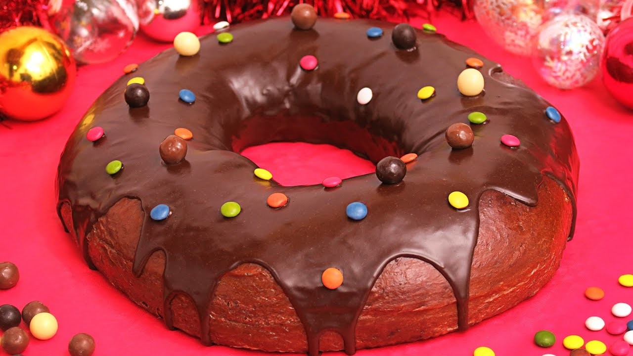 Roscón de Reyes de Chocolate muy Fácil y Delicioso | Rosca de Reyes