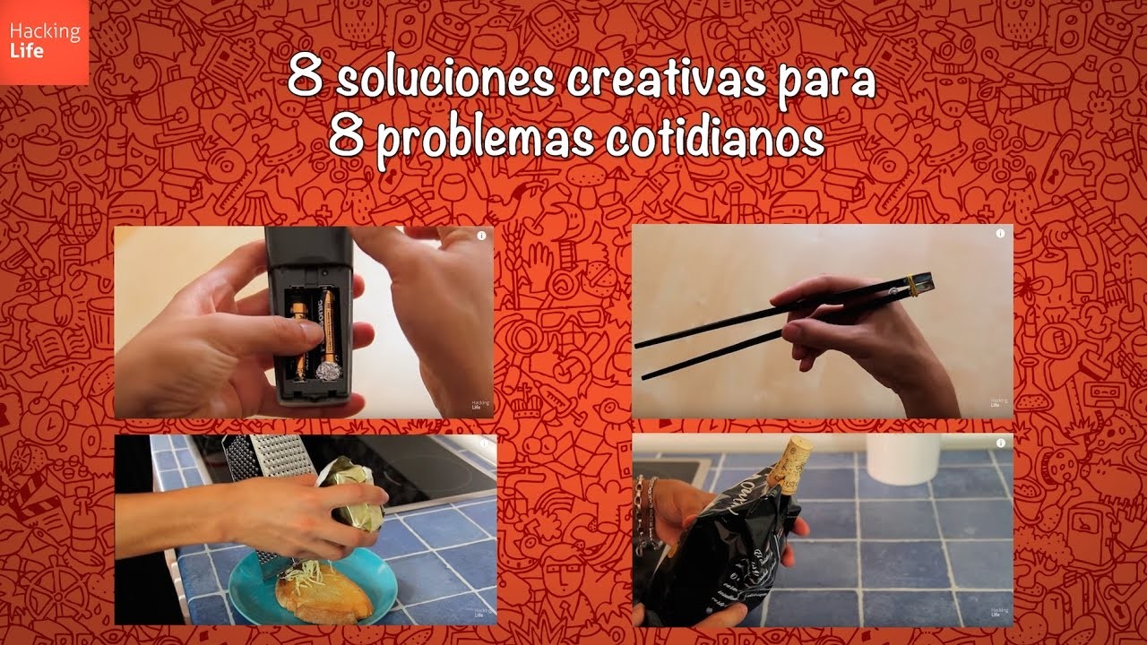 8 SOLUCIONES Creativas para 8 PROBLEMAS Cotidianos ¡únicos!