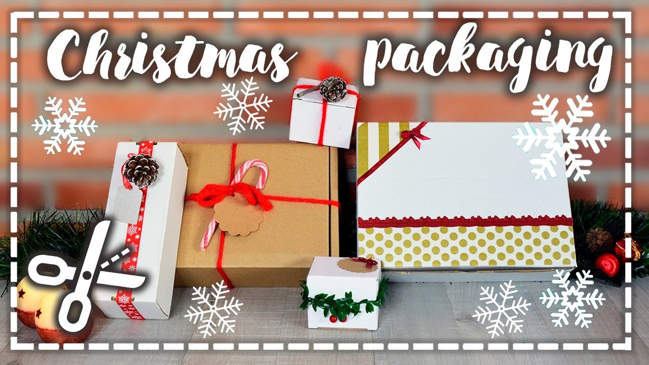 Decora tus regalos - Christmas Packaging