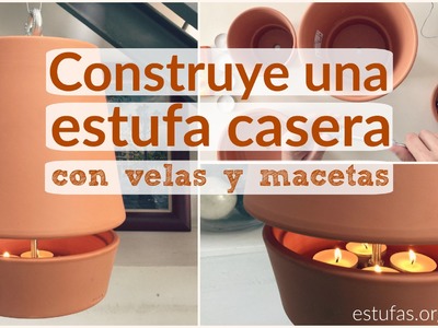 Estufa con macetas