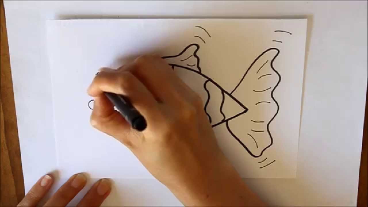 Cómo dibujar un Pez a Rayas Dibuja Conmigo Dibujos de Verano