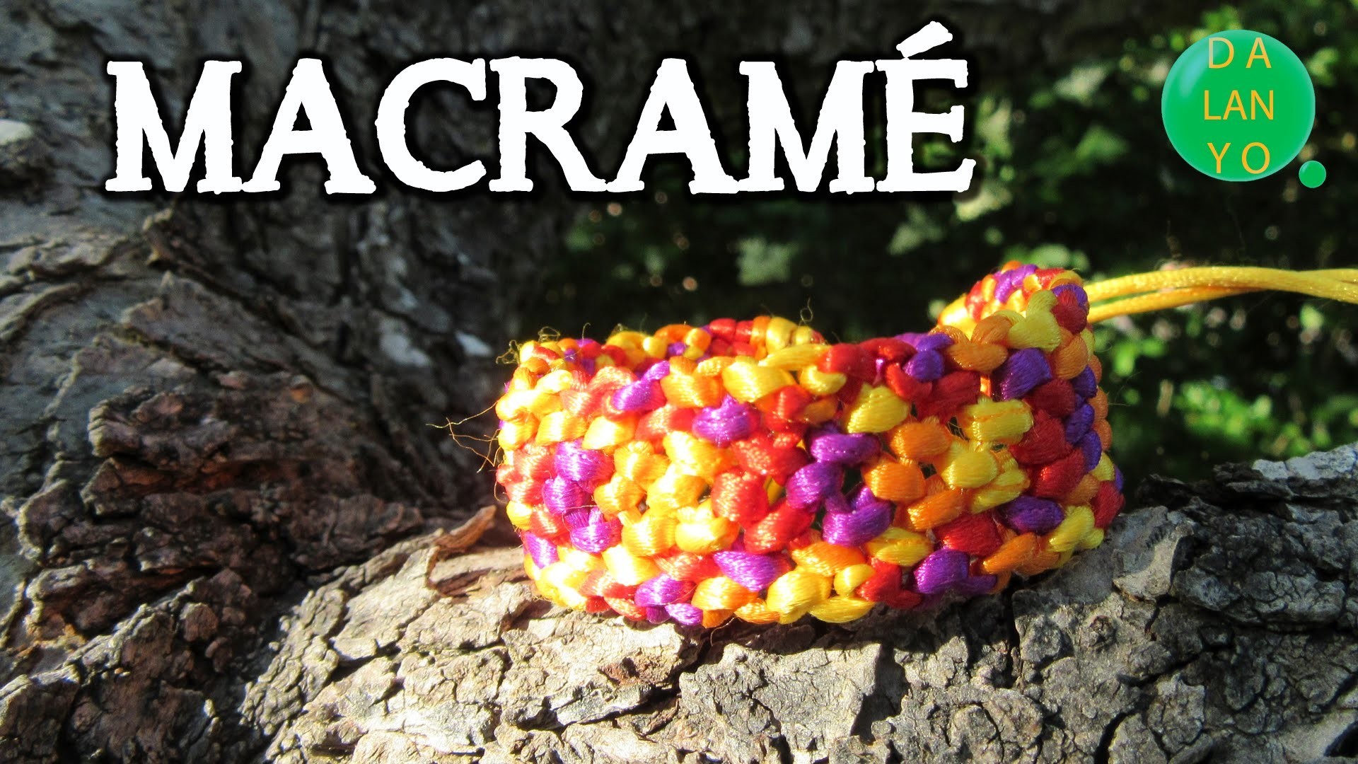 Pulsera de nudos Arcoiris | Friendship Bracelet |DIY