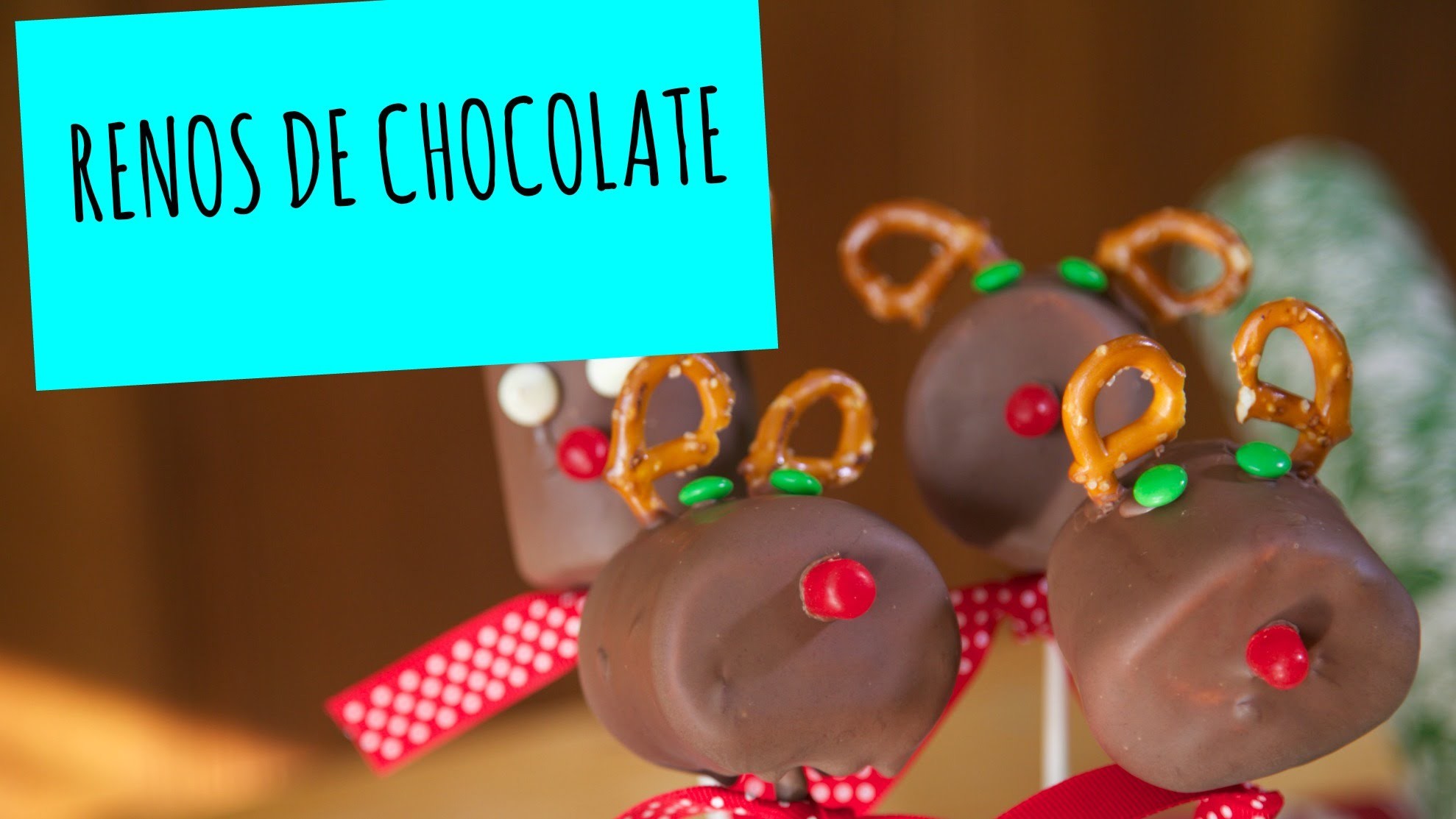 Renos de Chocolate y Marshmallow - La Cooquette - Navidad