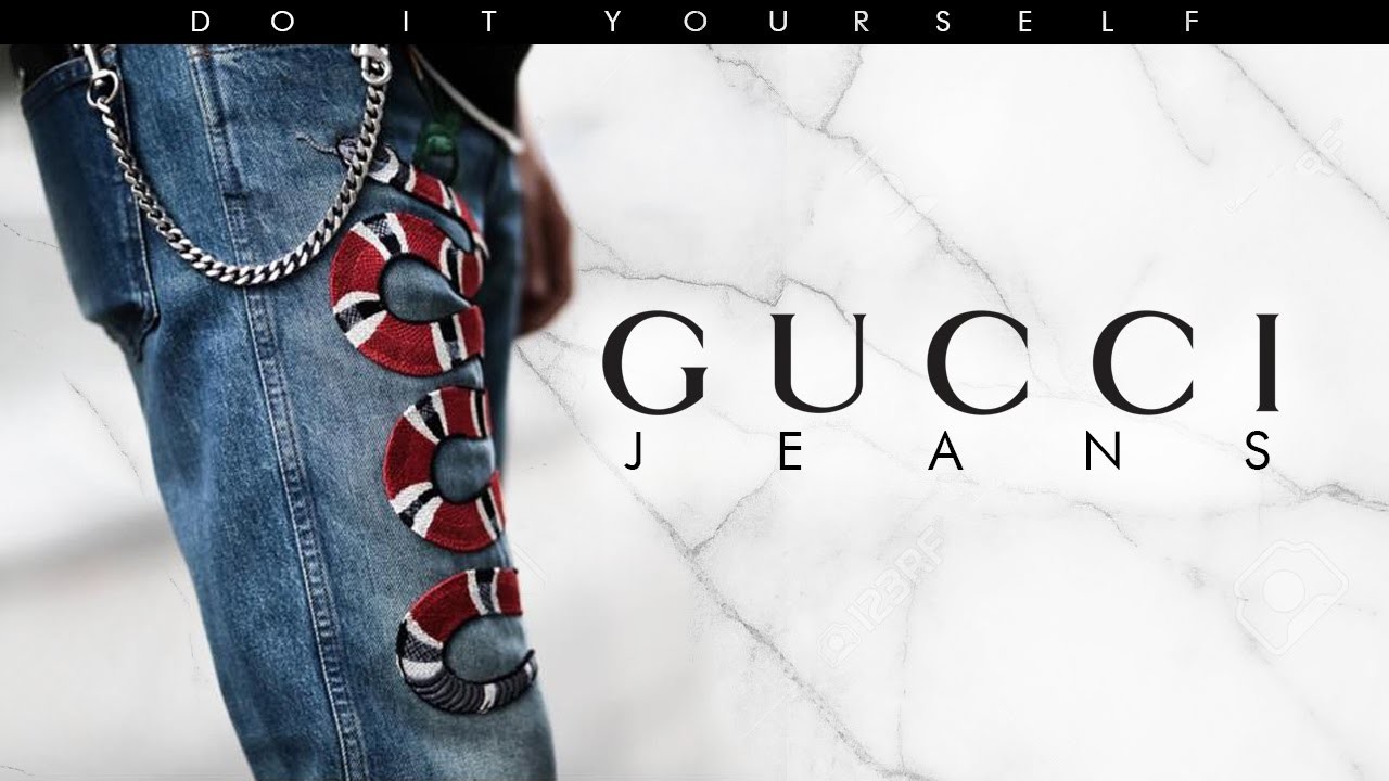 DIY Gucci Jeans - David Tasco 