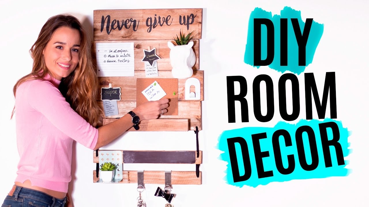 DIY ROOM DECOR | Escritorio y espacio de trabajo