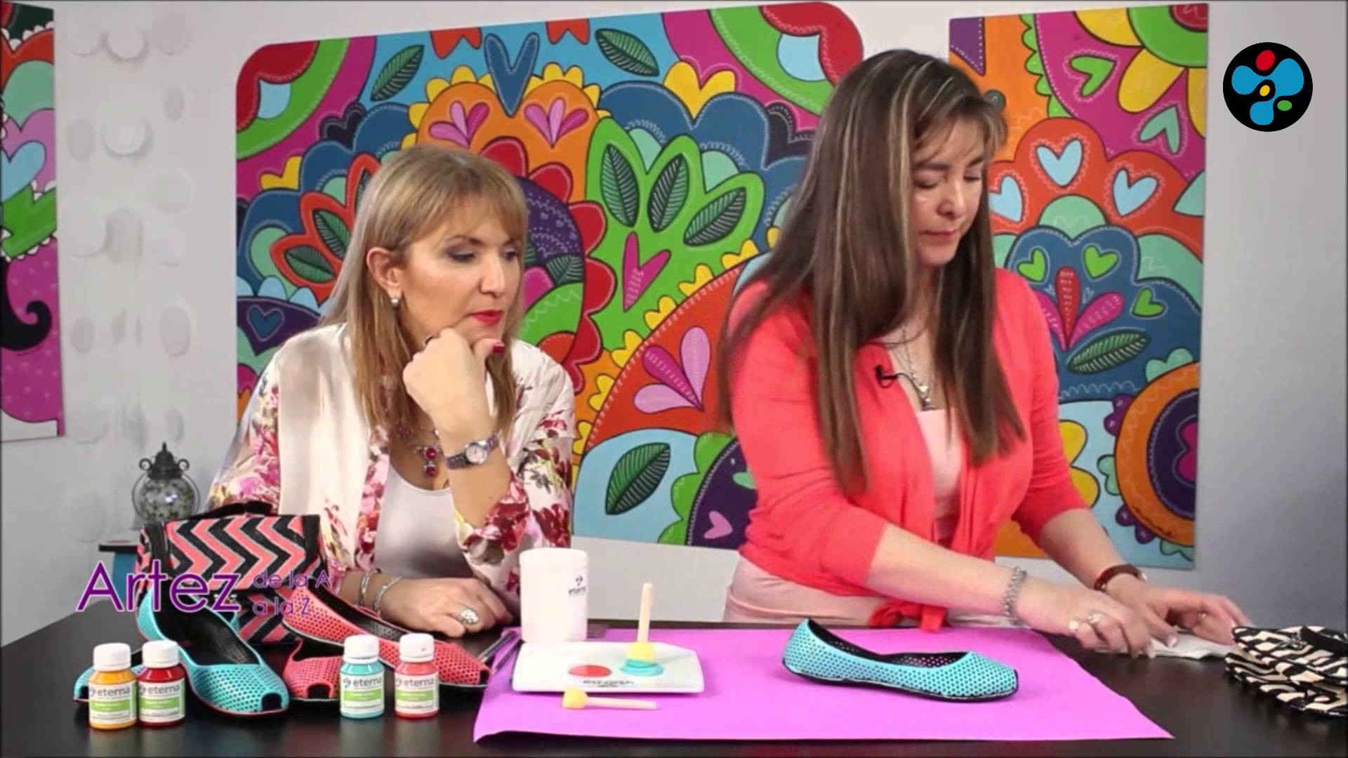 Zapatos y necesser reciclados | Rosana Ovejero en ArteZ