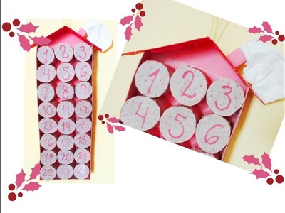 CALENDARIO DE ADVIENTO - Manualidades para Navidad