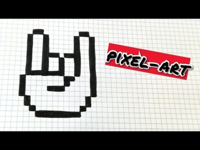 Draw Handmade Pixel Art- Como dibujar una MANO