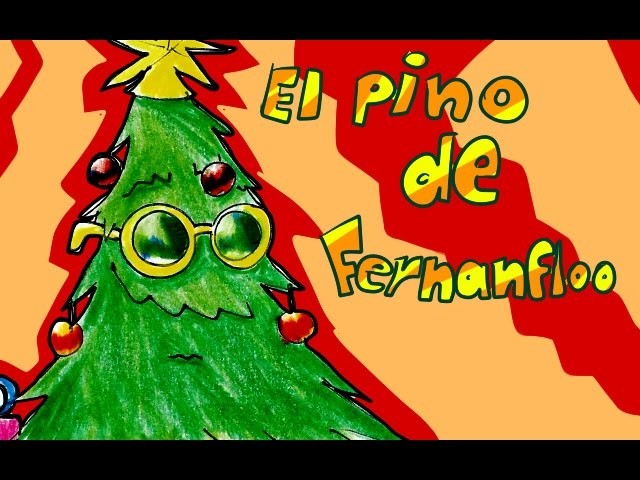 Pino con lentes de bi0lad0r de Fernanfloo - Dibujos chuscos para navidad #3