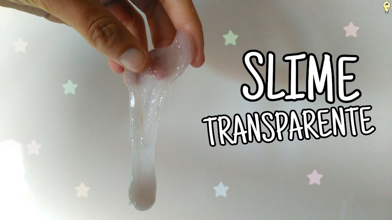 SLIME TRANSPARENTE - Sin bórax