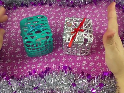 Christmas ornament with silicone. Adorno de navidad con silicona