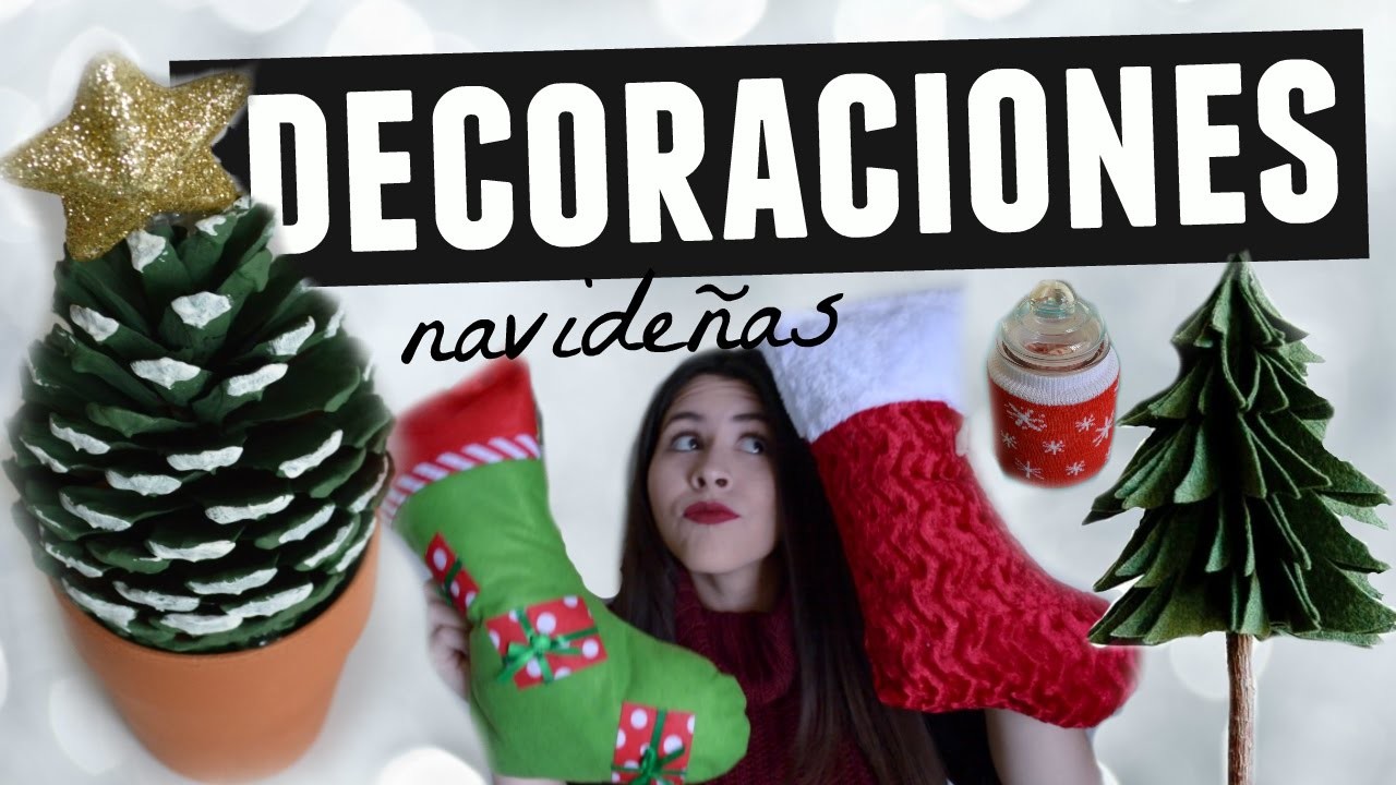Decora tu cuarto. casa para navidad (Manualidades navideñas) | Karen Rios