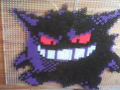 Hama Bead Gengar (Pokémon)