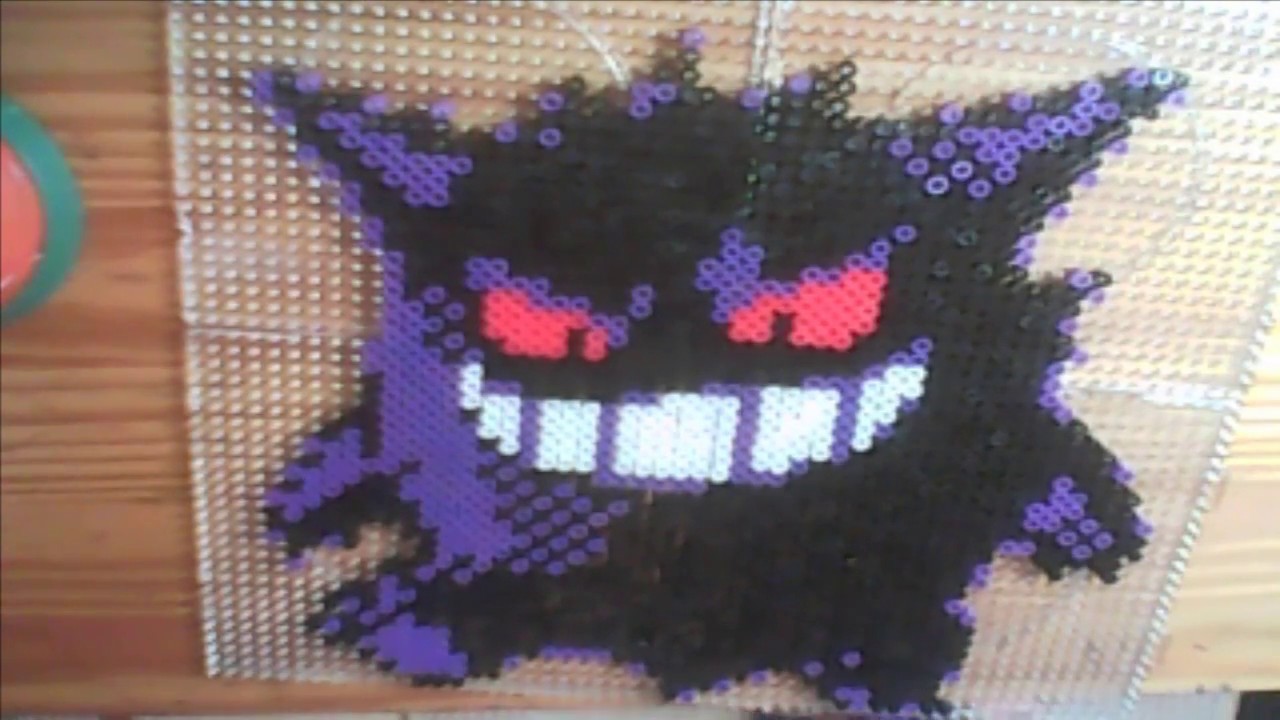 Hama Bead Gengar (Pokémon)