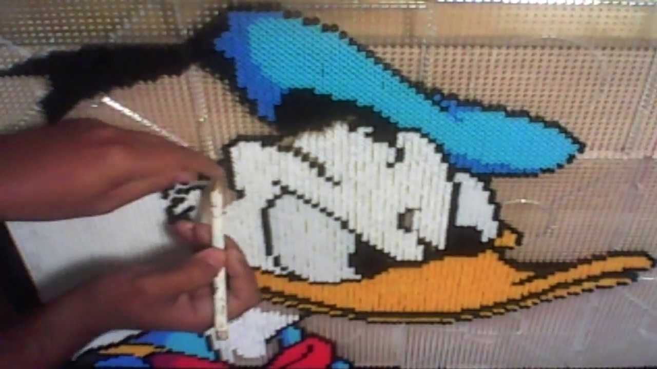 Hama Bead Pato Donald (Disney)