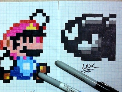 MARIO BROS. Mario pixel