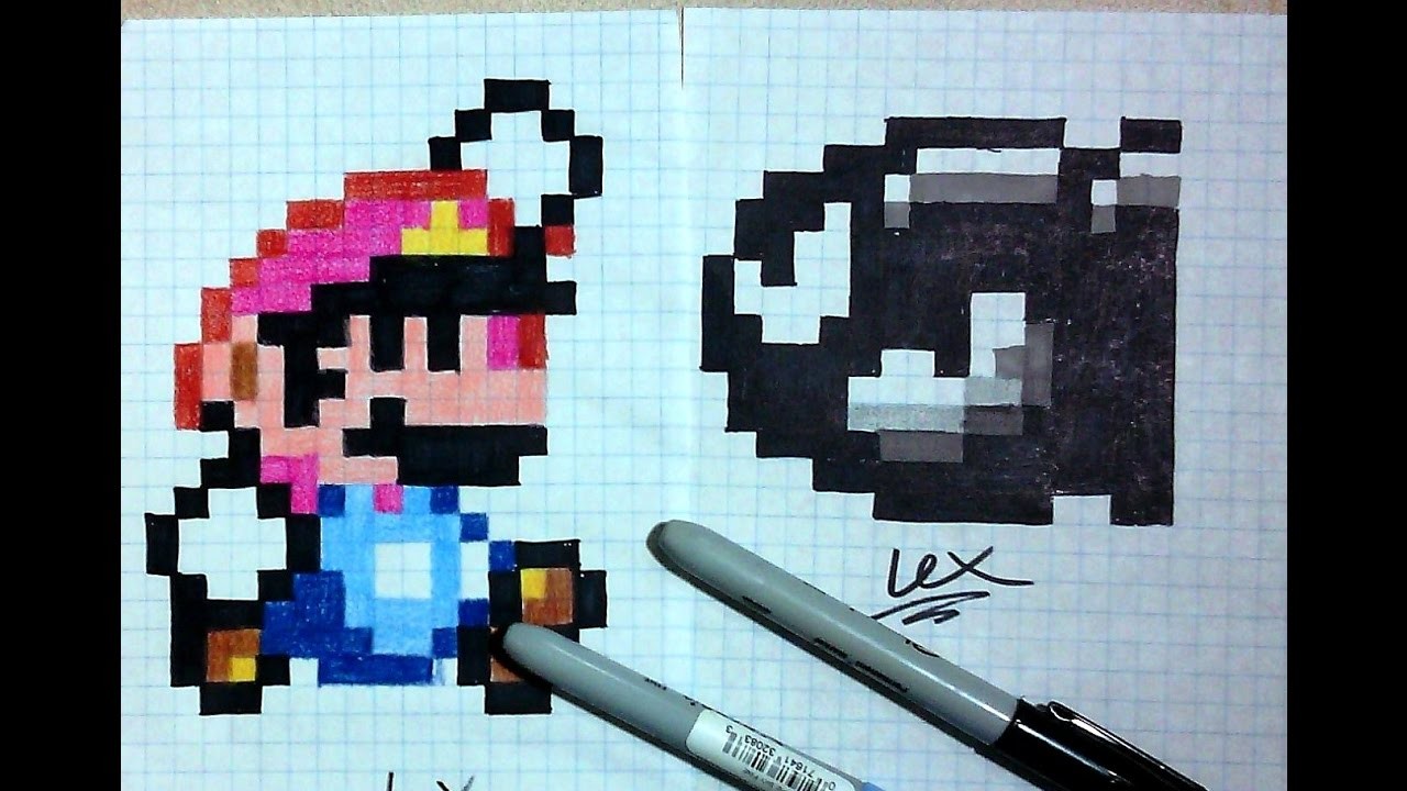 MARIO BROS. Mario pixel