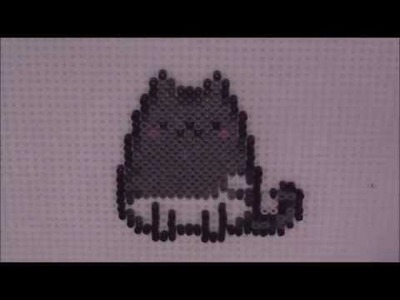 Pusheen Cat hama beads mini HD