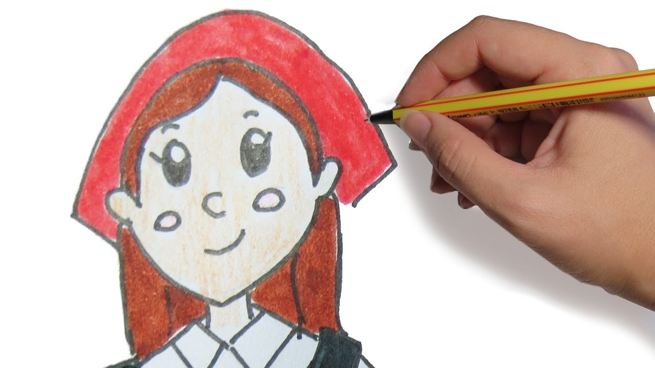 DIBUJOS DE NAVIDAD PASTORA PARA EL PORTAL DE BELEN: dibujos para niños faciles paso a paso