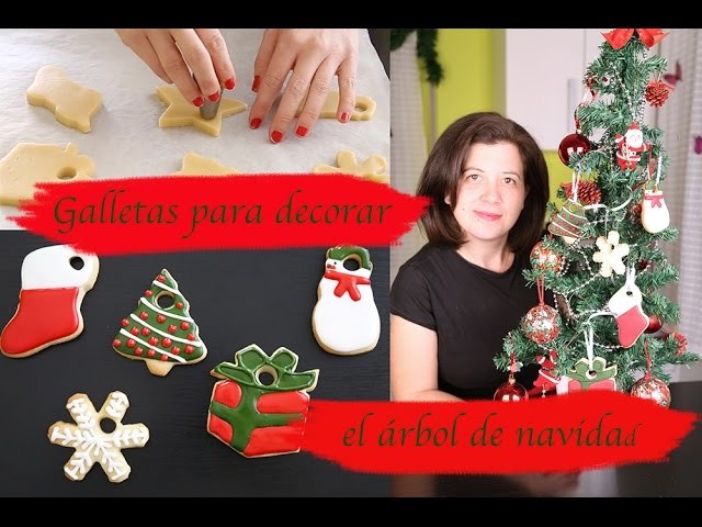 ESPECIAL NAVIDAD - GALLETAS PARA DECORAR EL ÁRBOL DE NAVIDAD - La Dulce Eva