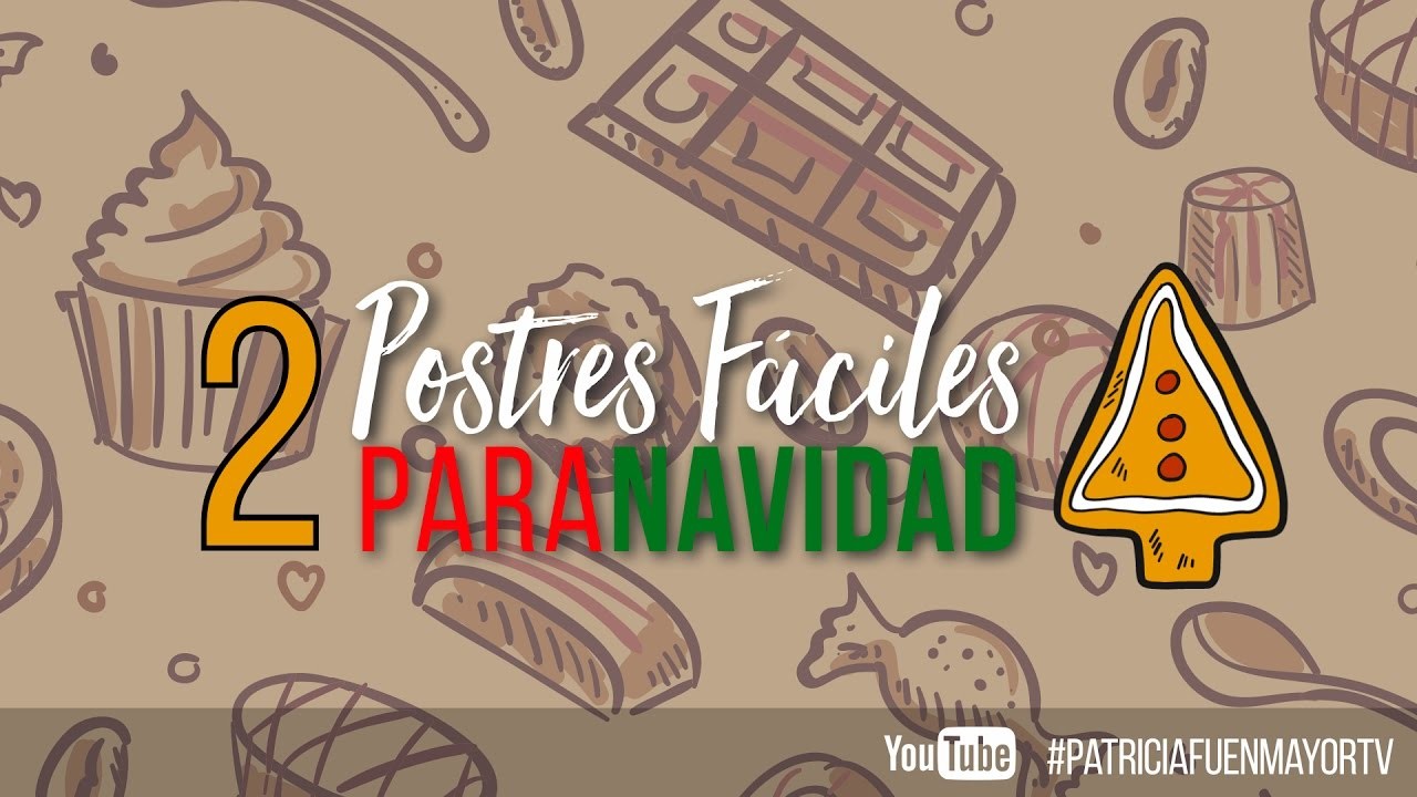 Postres fáciles para navidad - #DIY