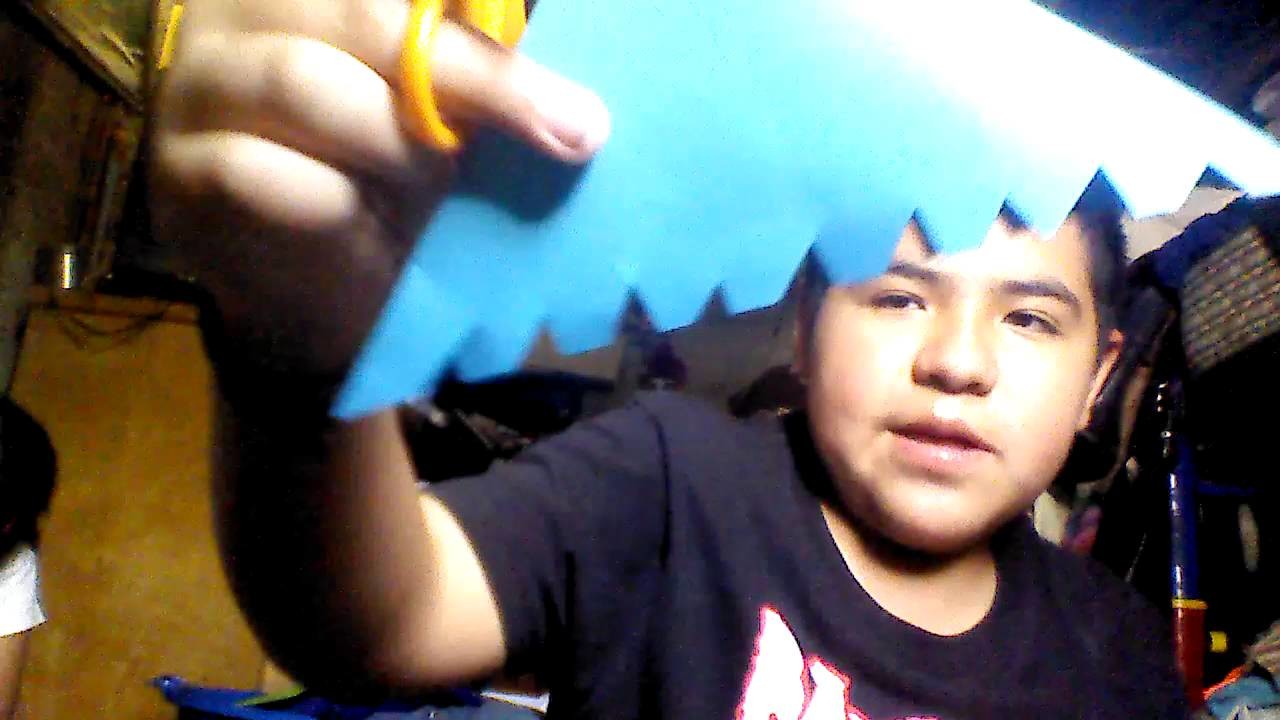 Copo de nieve de origami súper facil