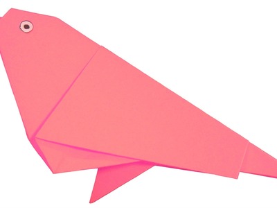 Gorrión de origami