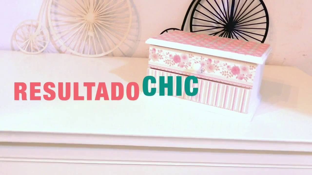 Técnica DECOUPAGE Estilo ROMANTICO. Paula Fabiani, para Siga la Feria