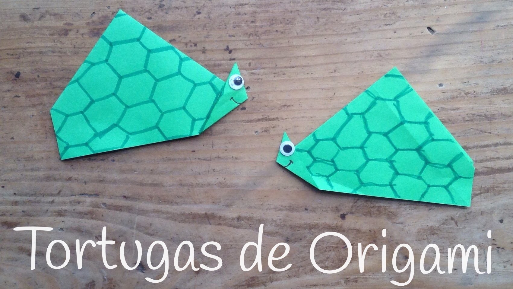 Tortuga De Papel Paso A Paso Origami Fácil Para Niños