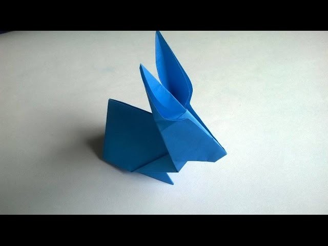 ★Cómo hacer un conejito de papel facil★ - Origami Rabbit
