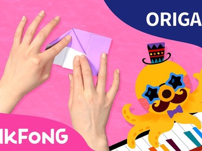 El Piano | Pinkfong Origami | Pinkfong Canciones Infantiles
