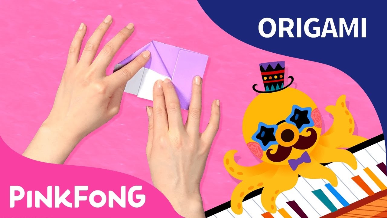 El Piano | Pinkfong Origami | Pinkfong Canciones Infantiles