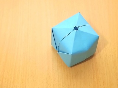 Pelota de Papel Origami ( Papiroflexia Nivel Básico)