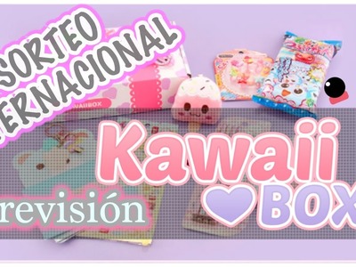 REVISIÓN CAJA KAWAII BOX + SORTEO INTERNACIONAL by Ferchaliz Chic