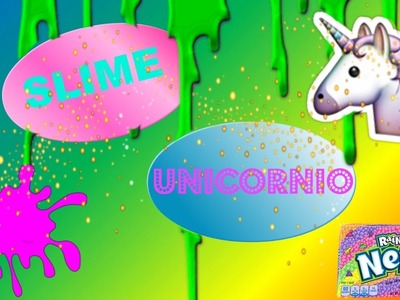 Slime de unicornio\mágico.•DIY•