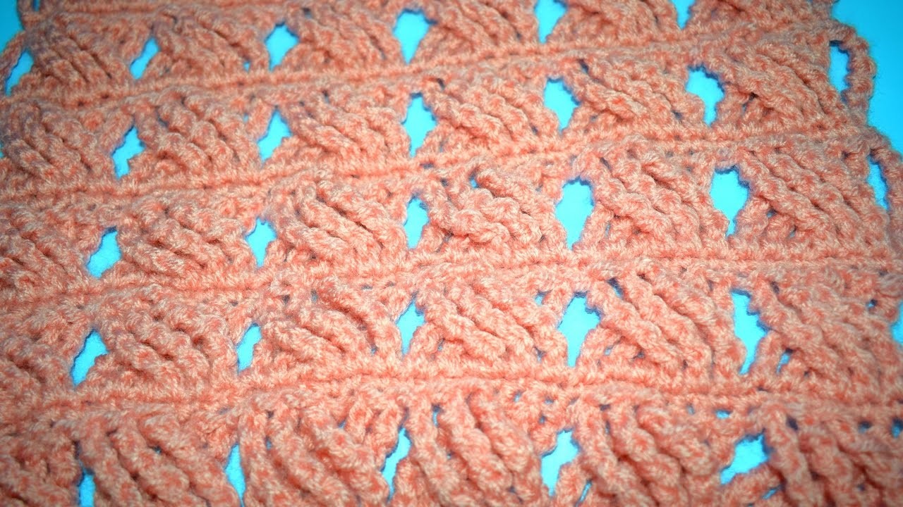 Bufanda de ganchillo fácil y rápida | Easy crochet scarf