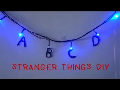 ¡Decoración de Stranger Things! DIY