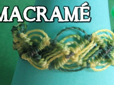 Pulsera Pistacho | Macrame | DIY | Fácil