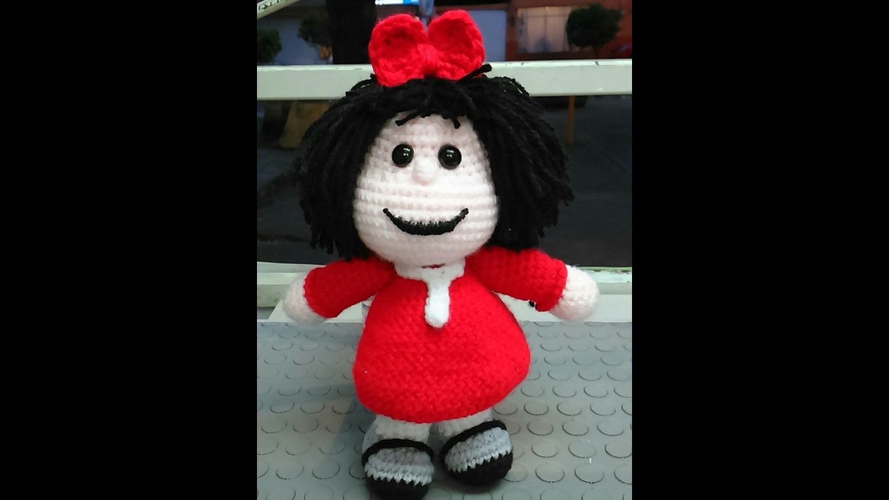 Brazos Muñeca Mafalda a Crochet (DIESTRO)