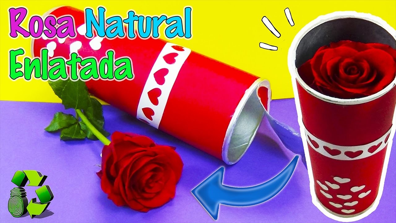 Ideas San Valentín #4 [Rosa Natural Enlatada]- Ecobrisa DIY