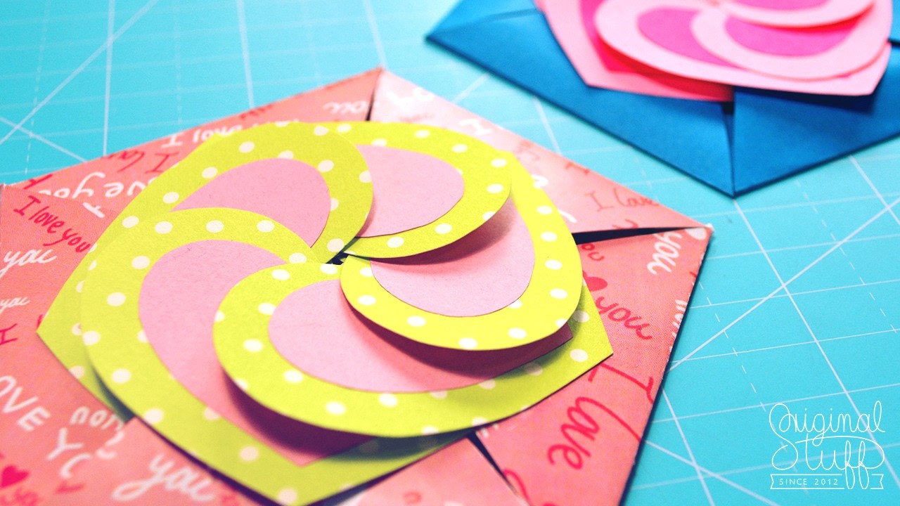 Carta fácil para regalar - Love Card  [DIY ♥ San Valentín]