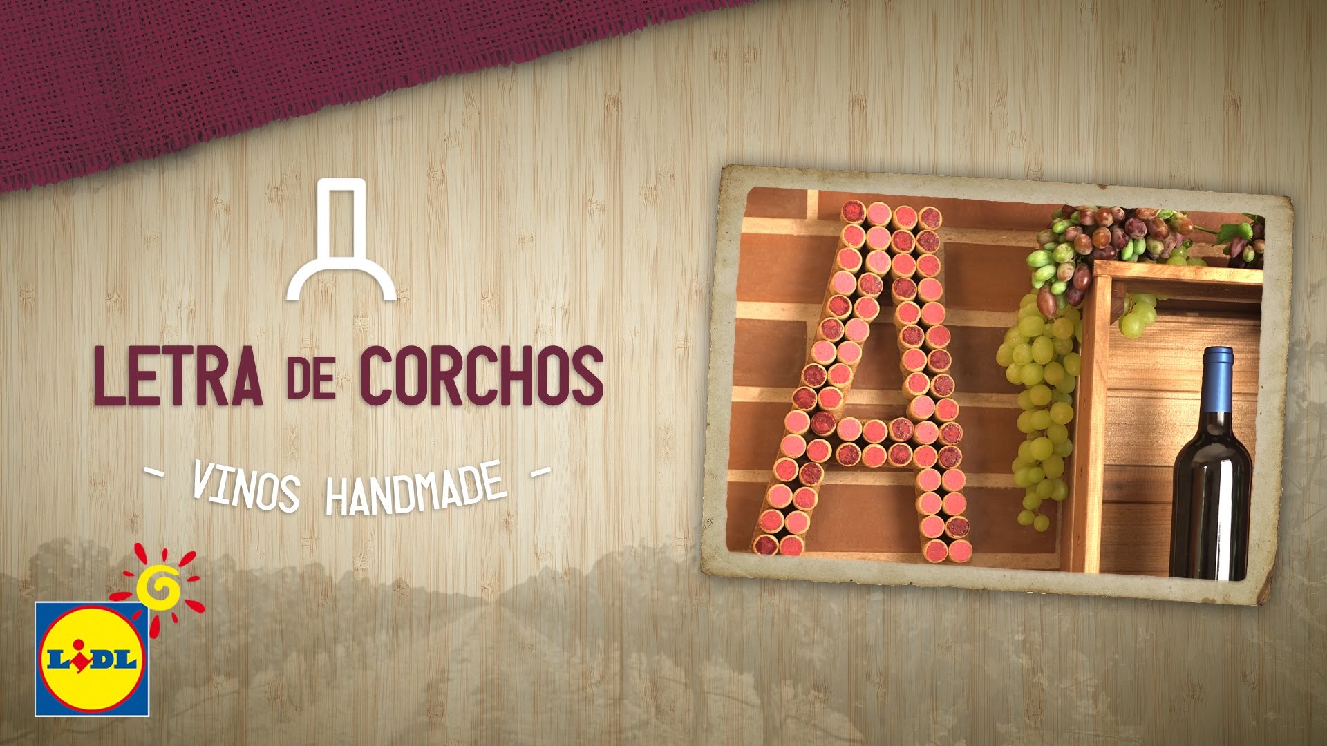 Letra Con Corchos - Handmade Vinos