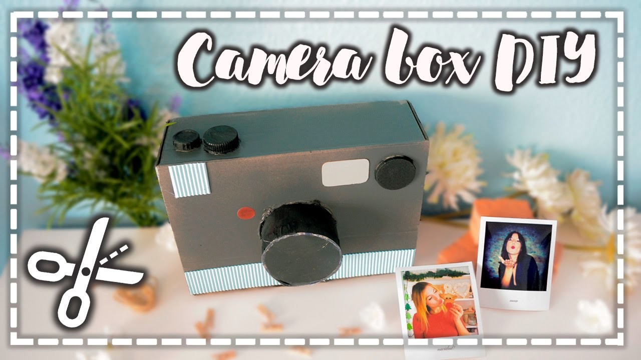 Manualidades fáciles para el 14 de febrero - Camera Box DIY