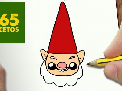 COMO DIBUJAR UN ELFO PARA NAVIDAD PASO A PASO: Dibujos kawaii navideños - How to draw a Elf