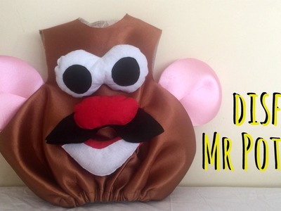 Disfraz de Mr Potato. DIY ( Patrón incluido )